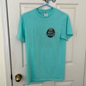 Teal Hawaii T Shirt